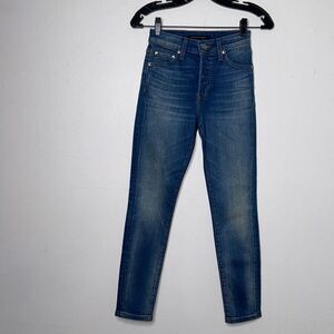 COUT DE LA LIBERTE HIGH RISE SKINNY BUTTON FLY WOMENS Size 23